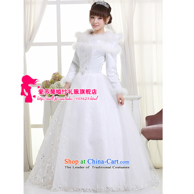 Wedding dresses new 2015 winter plus cotton winter wedding to align the thick winter of long-sleeved White XXL wedding pictures, prices, brand platters! The elections are supplied in the national character of distribution, so action, buy now enjoy more preferential! As soon as possible.