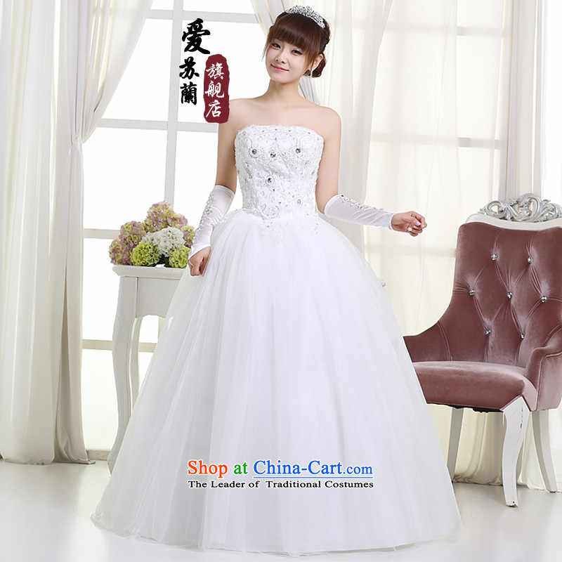 The new bride wedding wedding dresses marriage wedding dresses princess wedding dresses white XXL, love Su-lan , , , shopping on the Internet