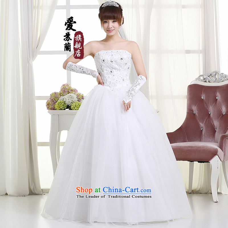 The new bride wedding wedding dresses marriage wedding dresses princess wedding dresses white XXL, love Su-lan , , , shopping on the Internet