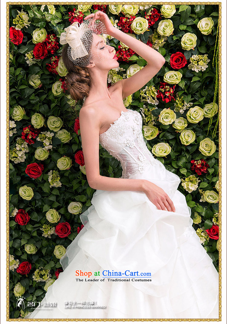 A Bride wedding dresses lily silk Princess Original Design 2015 new large tail Wedding 2518 White L picture, prices, brand platters! The elections are supplied in the national character of distribution, so action, buy now enjoy more preferential! As soon as possible.