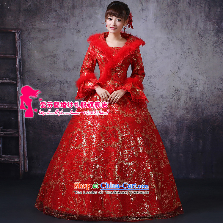Winter clothing clip cotton red wedding winter clothing warm wedding simple best-selling wedding dresses the latest wedding pictures, price S RED, brand platters! The elections are supplied in the national character of distribution, so action, buy now enjoy more preferential! As soon as possible.