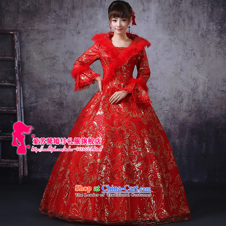 Winter clothing clip cotton red wedding winter clothing warm wedding simple best-selling wedding dresses the latest wedding pictures, price S RED, brand platters! The elections are supplied in the national character of distribution, so action, buy now enjoy more preferential! As soon as possible.