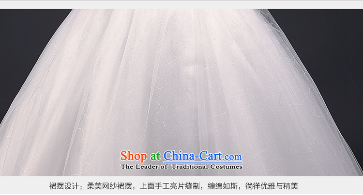 In accordance with the 2015 Jimmy Stéphane new bride summer wedding dresses marriage wedding wedding word shoulder wedding large Korean brides shoulders pregnant women Sau San wedding m White M picture, prices, brand platters! The elections are supplied in the national character of distribution, so action, buy now enjoy more preferential! As soon as possible.