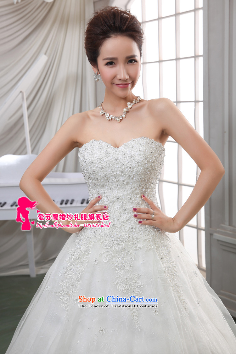 The spring of the soft and beautiful upscale wedding satin lace crowsfoot diamond retro elegant wedding dresses marriage wedding white L picture, prices, brand platters! The elections are supplied in the national character of distribution, so action, buy now enjoy more preferential! As soon as possible.