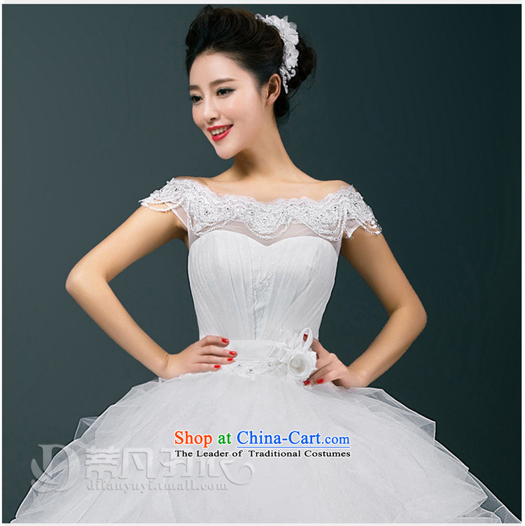 Wedding dresses new 2015 Summer Wedding of Korean brides a field to align the shoulder stylish Sau San video thin wedding m White M Ms. code picture, prices, brand platters! The elections are supplied in the national character of distribution, so action, buy now enjoy more preferential! As soon as possible.