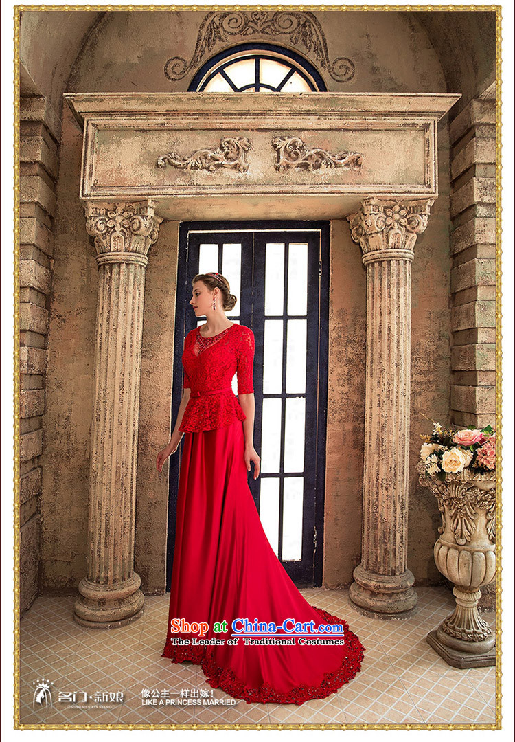A Bride wedding dresses stylish bows dress small red tail dress video thin 905 red S picture, prices, brand platters! The elections are supplied in the national character of distribution, so action, buy now enjoy more preferential! As soon as possible.