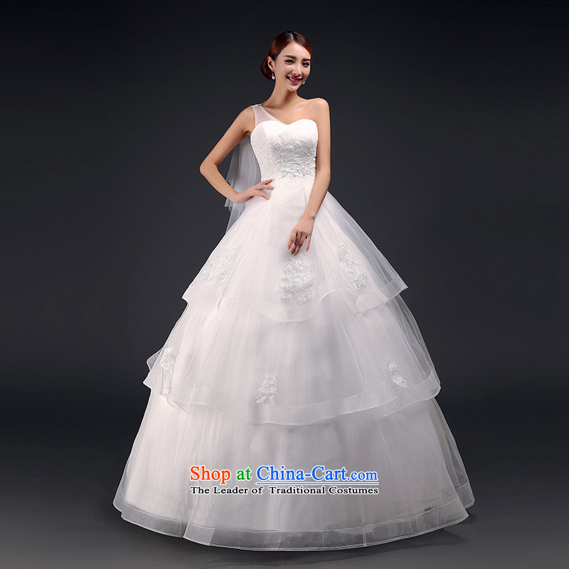 In accordance with the single Jimmy Stéphane shoulder Wedding 2015 new Korean lace anointed chest Sau San wedding to align the stylish strap white S, Stéphane Yu to , , , shopping on the Internet