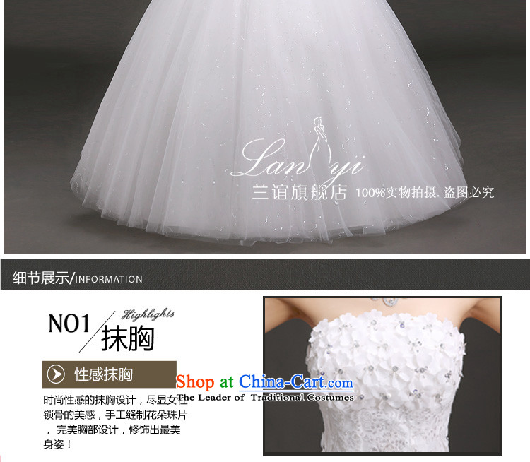 In 2015 the new winter friends stylish anointed Chest Flower wedding dresses, Korean winter Sau San video thin winter wedding dresses have no reason to return code S waistline 1.9 feet picture, prices, brand platters! The elections are supplied in the national character of distribution, so action, buy now enjoy more preferential! As soon as possible.