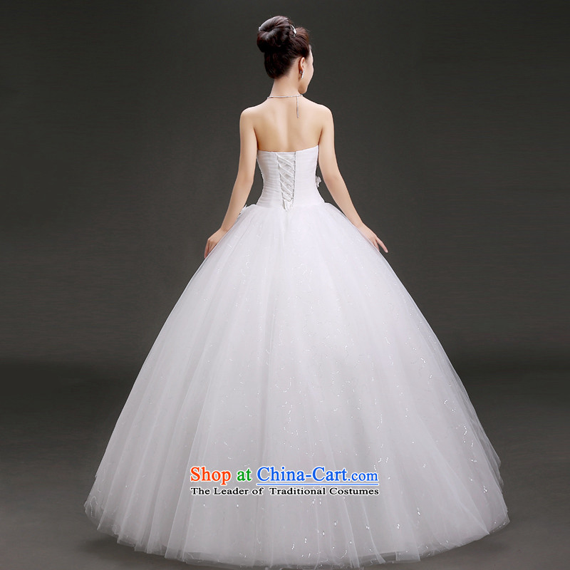 In 2015 the new winter friends stylish anointed Chest Flower wedding dresses, Korean winter Sau San video thin winter wedding dresses have no reason to return code S waistline 1.9 feet of friends (LANYI) , , , shopping on the Internet