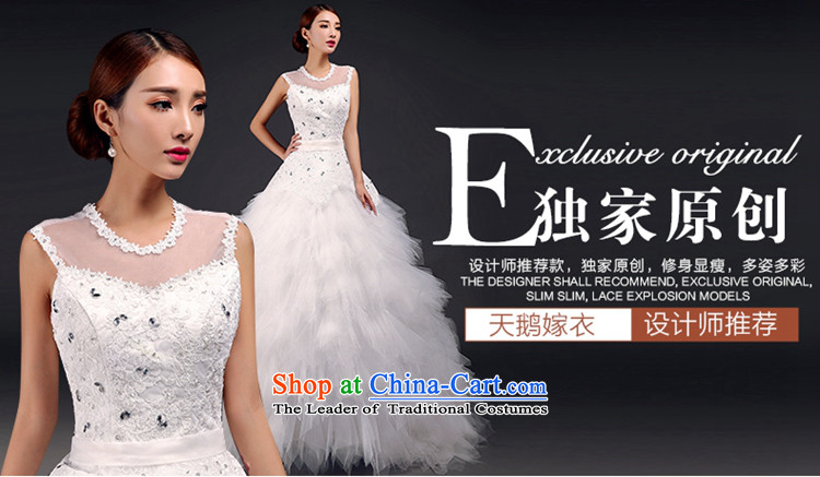 The new Jimmy Stéphane) 2015 Summer wedding dresses Sau San Korean word lace shoulder back small trailing wedding marriages wedding wedding dresses m White S picture, prices, brand platters! The elections are supplied in the national character of distribution, so action, buy now enjoy more preferential! As soon as possible.