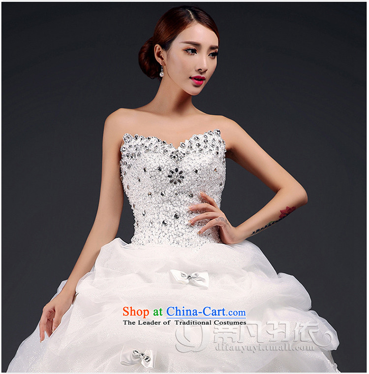 Wedding dresses new 2015 Summer marriages of Sau San video thin Korean alignment with chest lace wedding diamond luxury hotel code upscale wedding m White M picture, prices, brand platters! The elections are supplied in the national character of distribution, so action, buy now enjoy more preferential! As soon as possible.