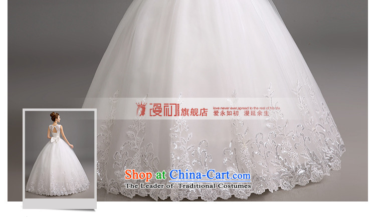In the early 2015 new man wedding dresses Korean shoulders V-Neck Wedding On-chip video thin snap to bon bon skirt wedding white L code picture, prices, brand platters! The elections are supplied in the national character of distribution, so action, buy now enjoy more preferential! As soon as possible.
