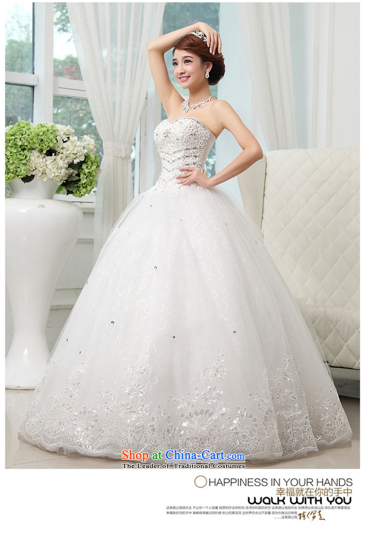 The knot true love wedding dresses new 2015 winter clothing lace white Korean brides and chest straps to align the large wedding video thin white streak of $464 L package-mail three sets of picture, prices, brand platters! The elections are supplied in the national character of distribution, so action, buy now enjoy more preferential! As soon as possible.