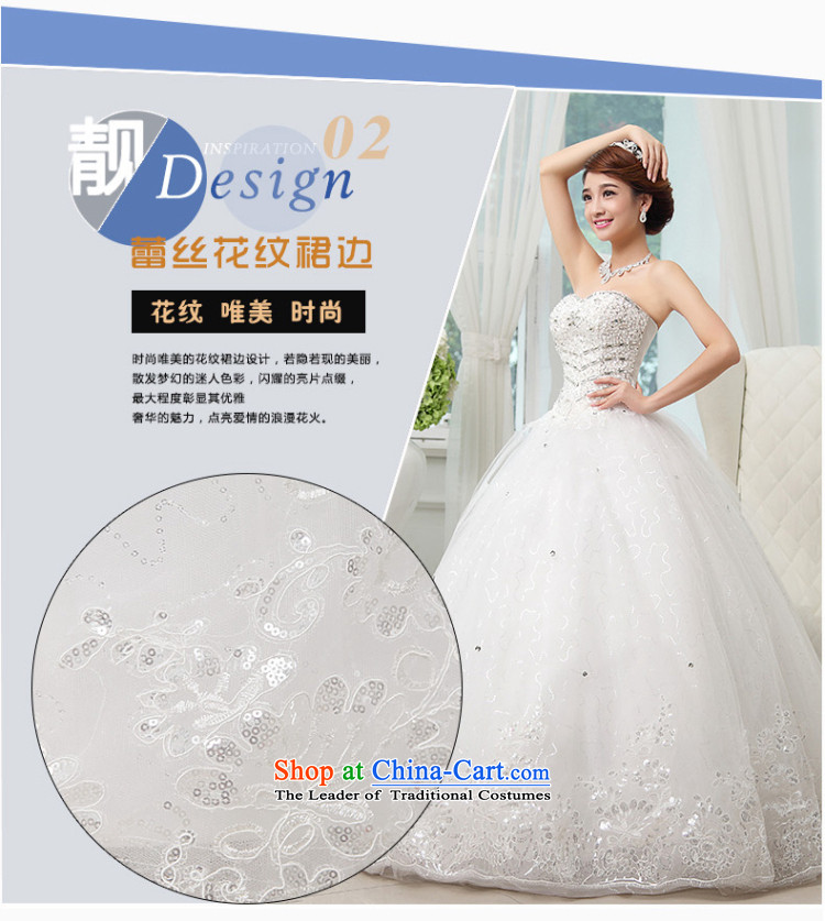 The knot true love wedding dresses new 2015 winter clothing lace white Korean brides and chest straps to align the large wedding video thin white streak of $464 L package-mail three sets of picture, prices, brand platters! The elections are supplied in the national character of distribution, so action, buy now enjoy more preferential! As soon as possible.
