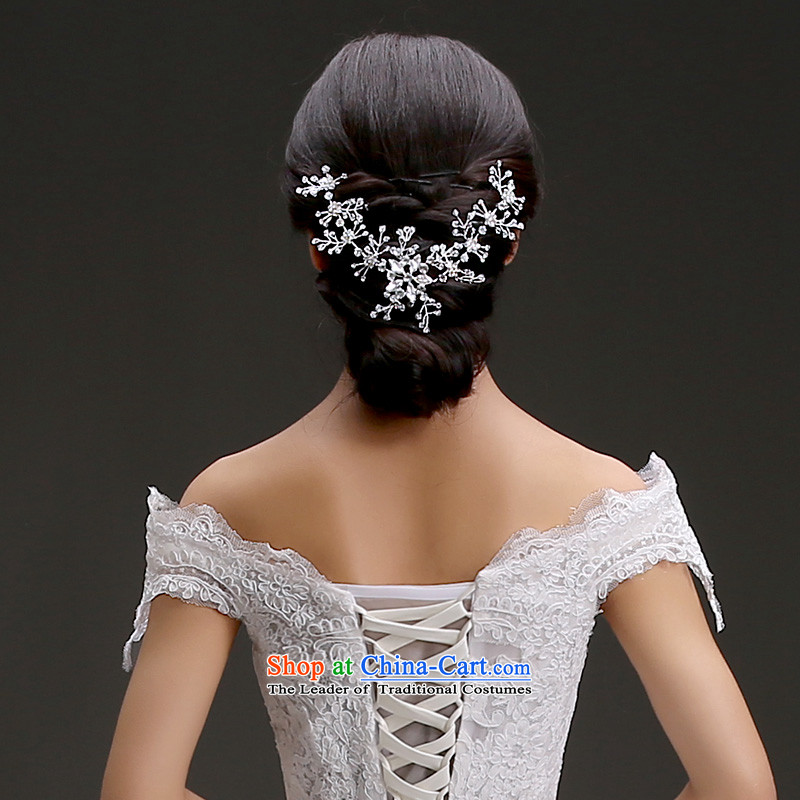 The Friends of the bride wedding dresses and ornaments Korean bridal hair accessories Korean Style Head Ornaments Crown Head Ornaments, Yi (LANYI) , , , shopping on the Internet