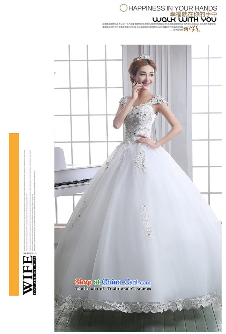 The knot true love wedding dress 2015 new Korean word shoulder lace diamond align to skirt straps bon bon larger female White XXL sent autumn kits in remote areas not package mail Picture, prices, brand platters! The elections are supplied in the national character of distribution, so action, buy now enjoy more preferential! As soon as possible.