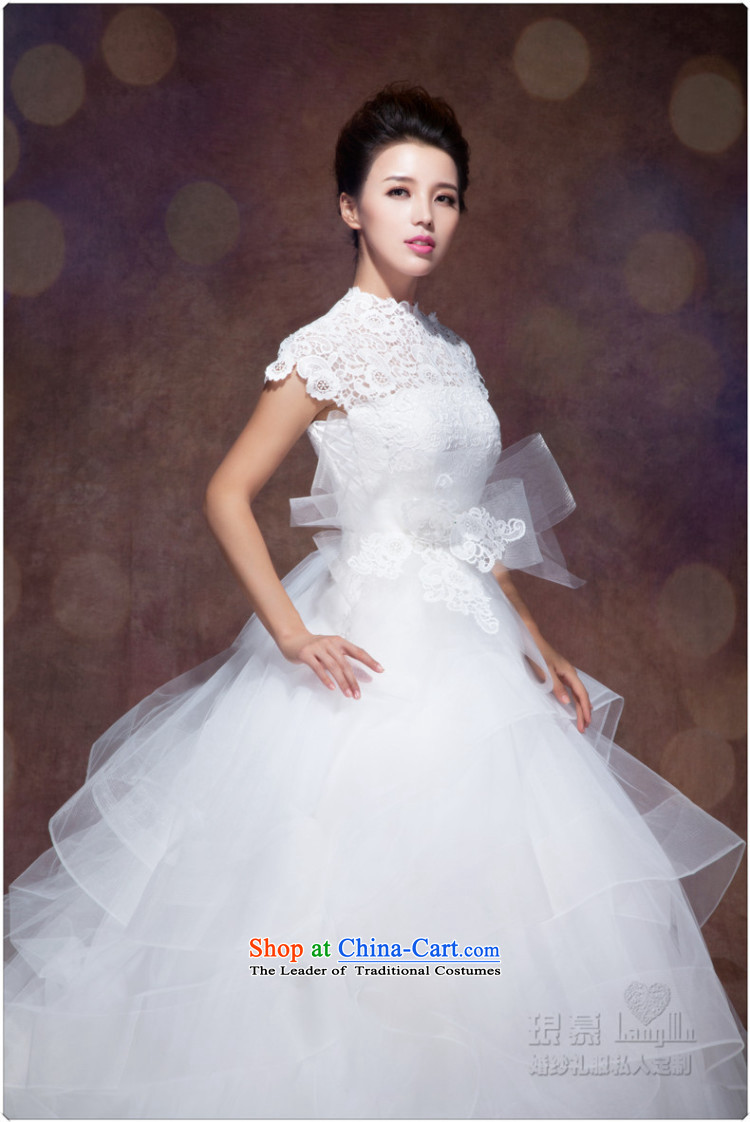 The new 2015 Luang wedding dresses Lace Embroidery Wang weiwei collar double shoulder bags vera tail wedding dresses wang L picture, prices, brand platters! The elections are supplied in the national character of distribution, so action, buy now enjoy more preferential! As soon as possible.
