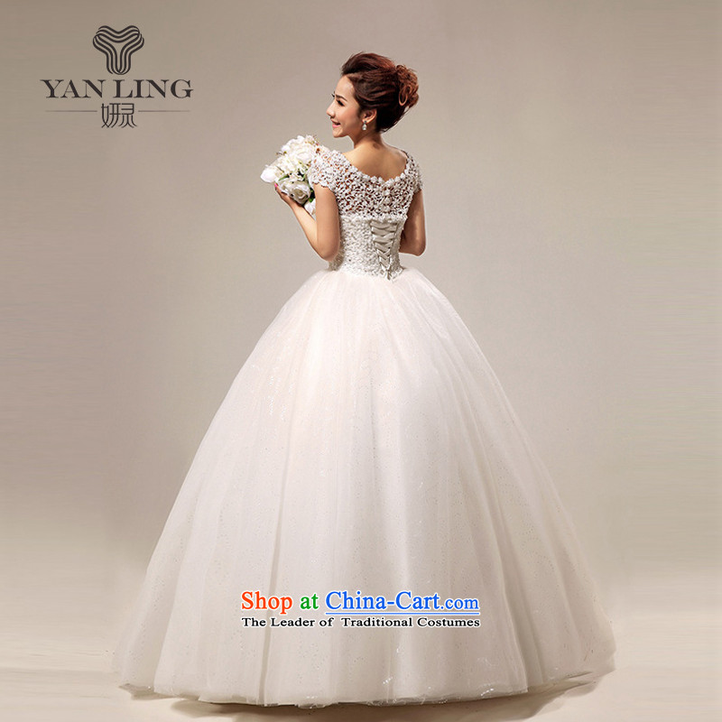  The Korean version of the new 2015 wedding dress a field shoulder sweet lace princess sexy to align the wedding HS290 S, Charlene Choi spirit has been pressed shopping on the Internet
