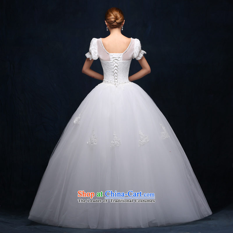 Love of the life of the word wedding shoulder deep V-Neck Strap cuff breathings princess align to Diamond White 2015 new products wedding dress female photographed the addition of three special tailor-made the concept of the love of the overcharged shoppi