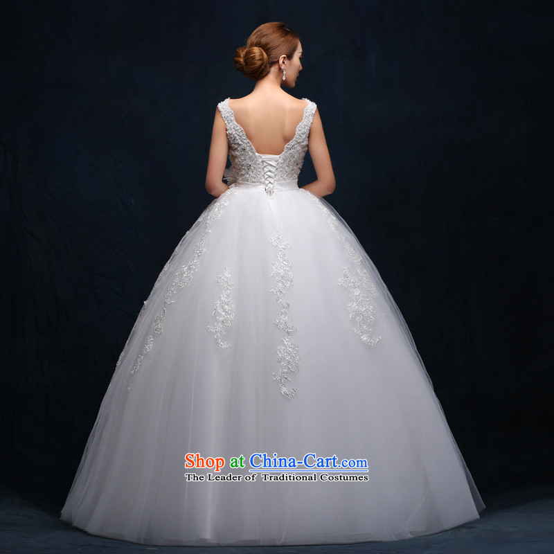 Love of the overcharged wedding Word 2015 new shoulder straps lace Top Loin of pregnant women to align the white-Foutune of OSCE root yarn Princess Skirt holding white tailor-made for the concept of the love of the overcharged shopping on the Internet has