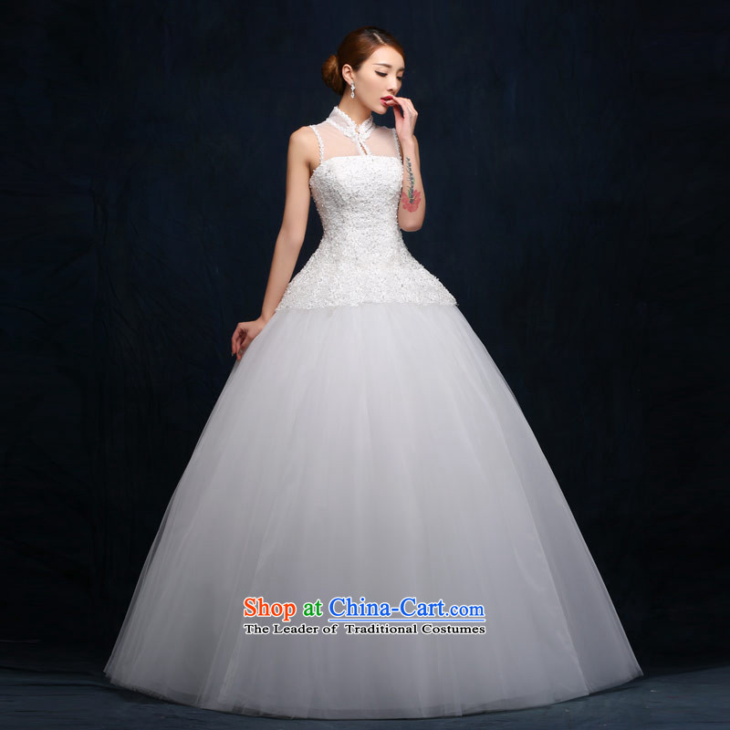 Maximum Number of Temporal Wedding 2015 a new field to align the shoulder straps Sau San video thin tailored Foutune of type wedding dress female white S love of the overcharged shopping on the Internet has been pressed.