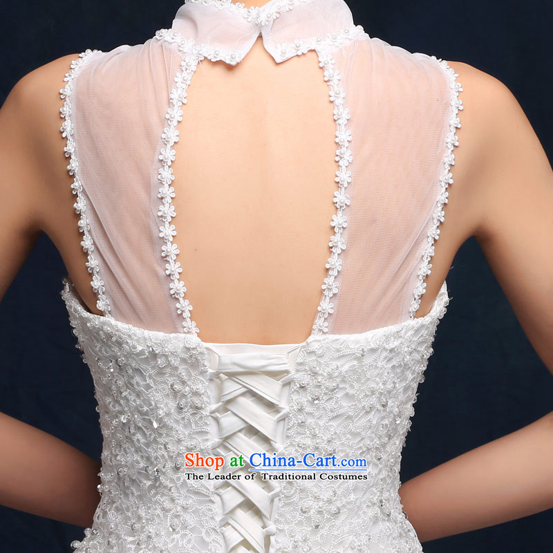 Maximum Number of Temporal Wedding 2015 a new field to align the shoulder straps Sau San video thin tailored Foutune of type wedding dress female white S love of the overcharged shopping on the Internet has been pressed.
