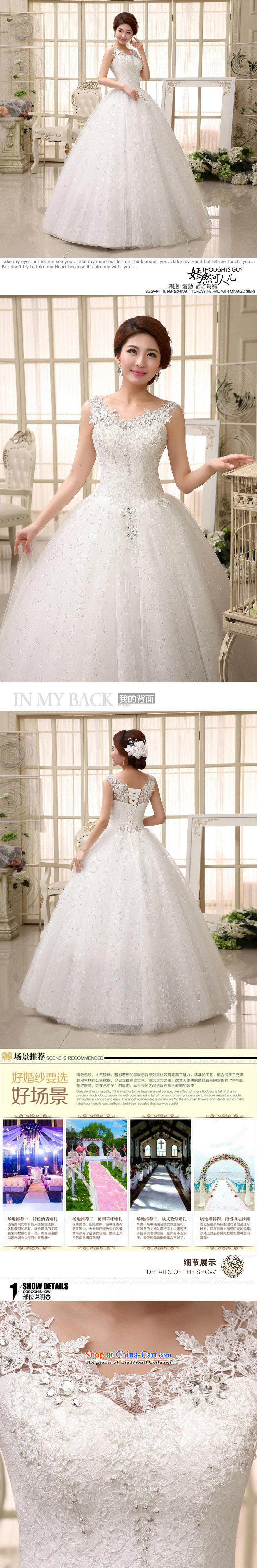 The 2015 New lace flash drill to align the shoulder strap Fung skirt The Princess Bride marriage wedding dresses HS592 white S picture, prices, brand platters! The elections are supplied in the national character of distribution, so action, buy now enjoy more preferential! As soon as possible.