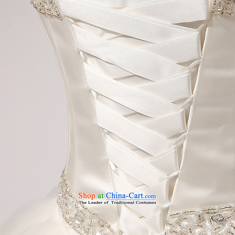 2015 new anointed chest diamond align to skirt the new bon bon wedding dresses HS260 dropped white S, Charlene Choi spirit has been pressed shopping on the Internet