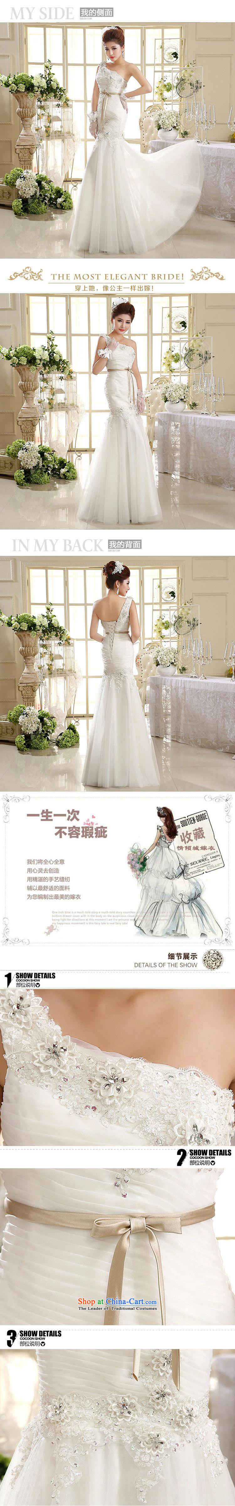 2015 wedding dresses new Korean Princess shoulder straps wedding dresses crowsfoot HS582 wedding White M pictures, prices, brand platters! The elections are supplied in the national character of distribution, so action, buy now enjoy more preferential! As soon as possible.