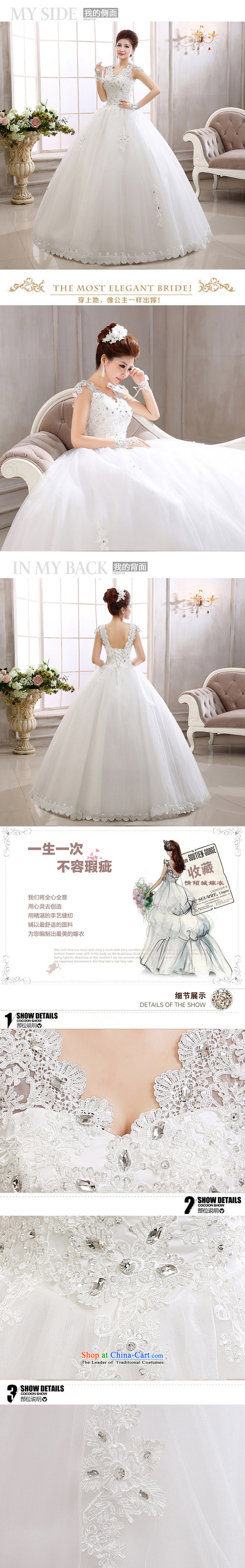 2015 new marriages stylish Korean water-soluble lace a field tent skirt brides shoulder HS579 wedding pictures, price White XXL platters, brand! The elections are supplied in the national character of distribution, so action, buy now enjoy more preferential! As soon as possible.