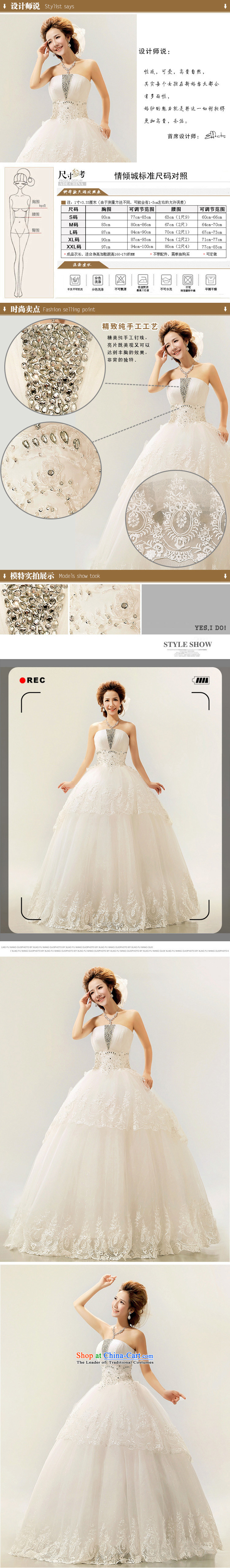 2015 new palace lace Korean anointed chest smearing The Princess Bride royal wedding pictures, price White XXL platters, brand! The elections are supplied in the national character of distribution, so action, buy now enjoy more preferential! As soon as possible.