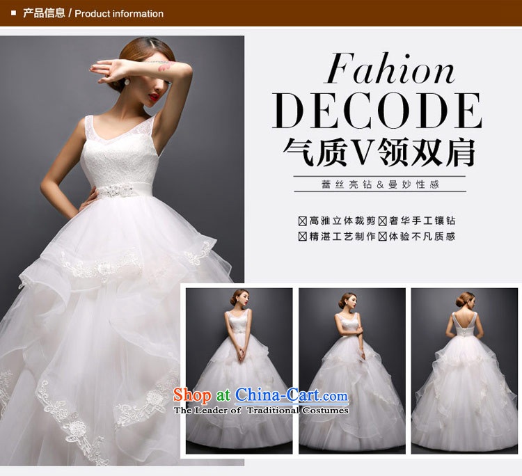 Love of the life of the new Large 2015 Korean word shoulder Princess Bride wedding dress bon bon sin with video thin pregnant women wedding dress bow tie) L picture, prices, brand platters! The elections are supplied in the national character of distribution, so action, buy now enjoy more preferential! As soon as possible.