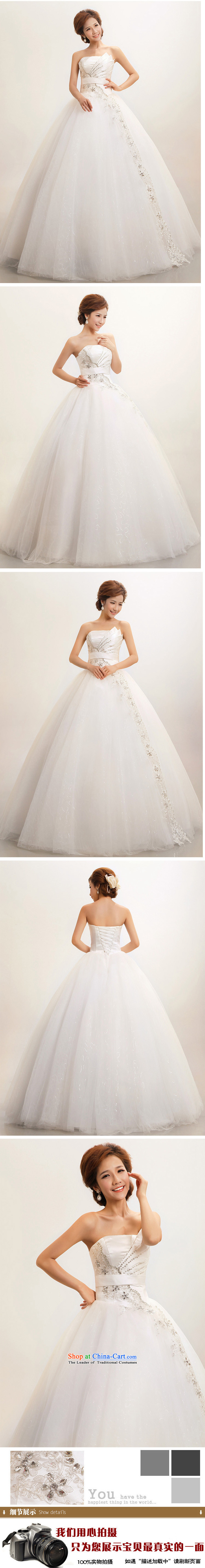 The Korean version of the new 2015 Korean stars of the same wipe the chest to marriages wedding dresses white L picture, prices, brand platters! The elections are supplied in the national character of distribution, so action, buy now enjoy more preferential! As soon as possible.