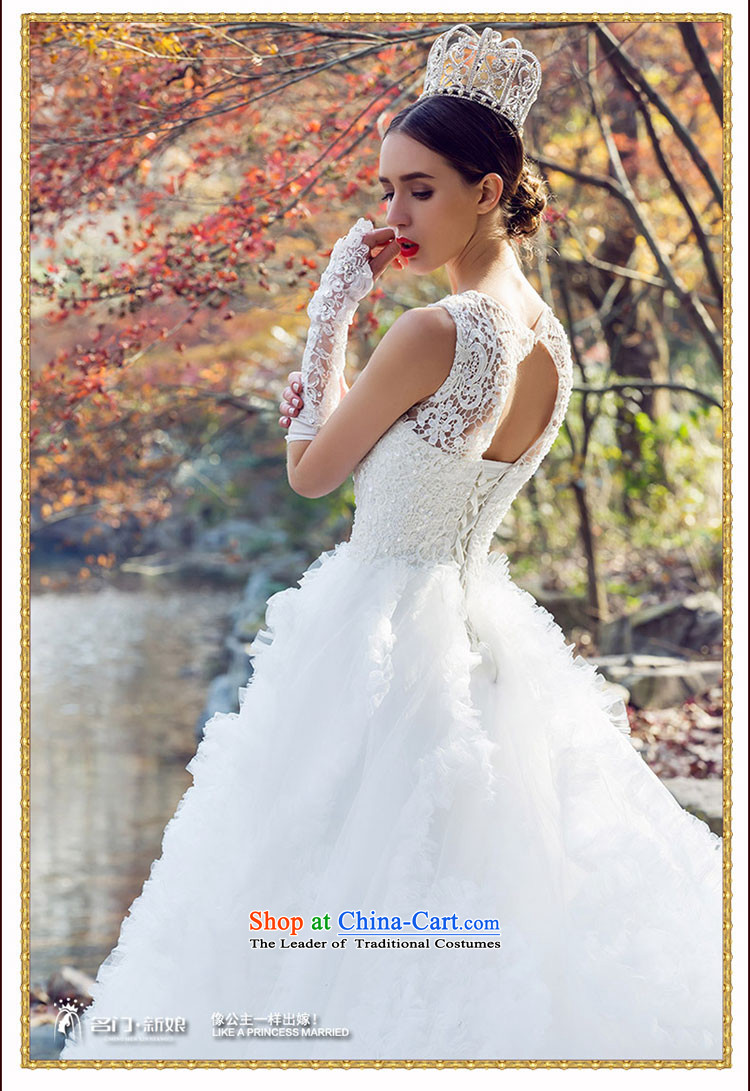 A Bride wedding winter wedding dresses new Word 2015 shoulder lace Wedding 2541 White L picture, prices, brand platters! The elections are supplied in the national character of distribution, so action, buy now enjoy more preferential! As soon as possible.