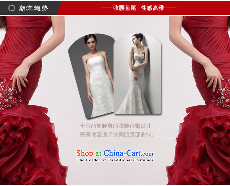 The new 2015 Luang bride wedding dresses vera Wang wiping the chest and Foutune of flower package wedding weiwei-wine red high-end custom image, prices, brand platters! The elections are supplied in the national character of distribution, so action, buy now enjoy more preferential! As soon as possible.
