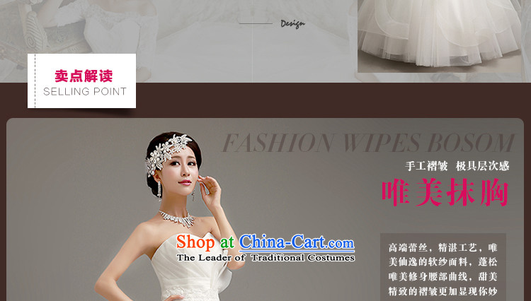The talks with the new 2015 stylish wedding Korean wiping the chest to align graphics thin wedding dresses marriages bon bon skirt wedding white  picture, prices, S brand platters! The elections are supplied in the national character of distribution, so action, buy now enjoy more preferential! As soon as possible.