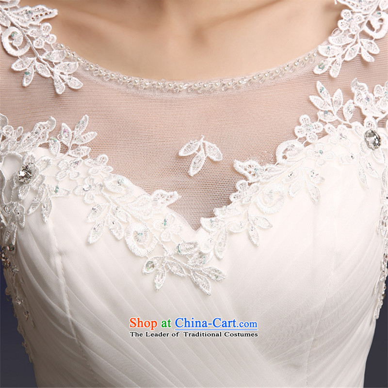 The color is new) 2015 autumn and winter stylish Korean word shoulder bags shoulder straps to align the bride Sau San video thin wedding dresses white white high-end to contact our Customer Service at (parent country color is Windsor shopping on the Inter