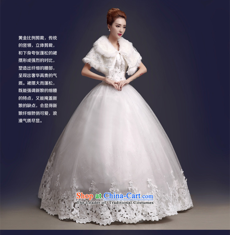 The color is sa 2015 new wedding dresses Korean fashion to align with Chest straps bride wedding autumn and winter thick wedding white high-end up doing pro-contact customer care MM picture, prices, brand platters! The elections are supplied in the national character of distribution, so action, buy now enjoy more preferential! As soon as possible.