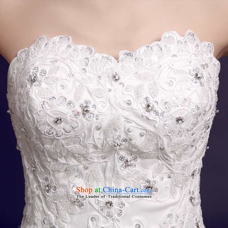 The color is sa 2015 new wedding dresses Korean fashion to align with Chest straps bride wedding autumn and winter thick wedding white high-end to contact our Customer Service at (parent country color is Windsor shopping on the Internet has been pressed.