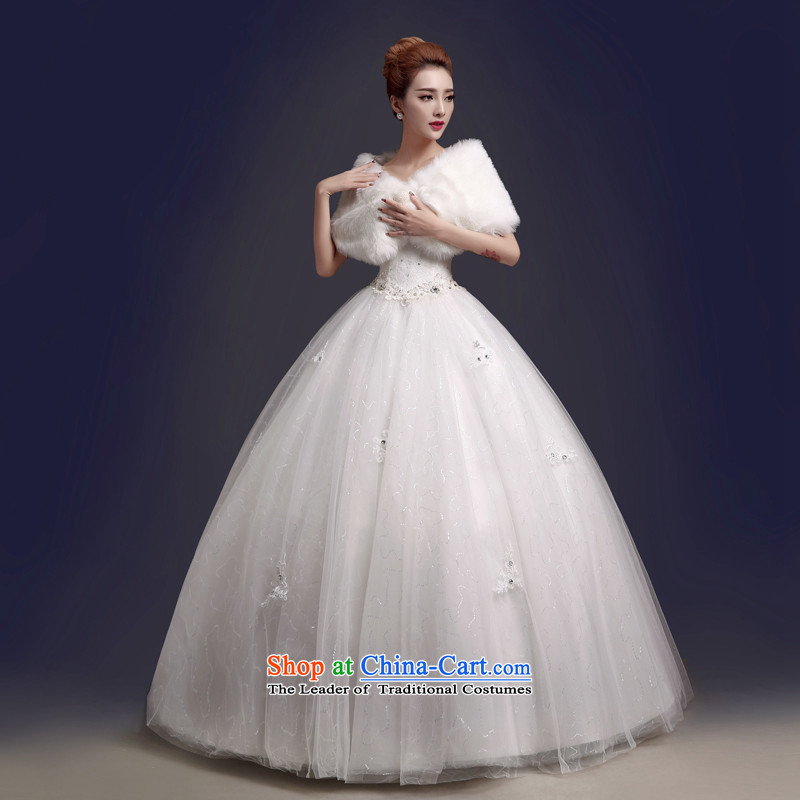 The color is Windsor autumn and winter wedding dresses new spring 2015 diamond lace wiping the chest straps to align the sweet princess graphics thin large white white high-end to contact our Customer Service at (parent country color is Windsor shopping o