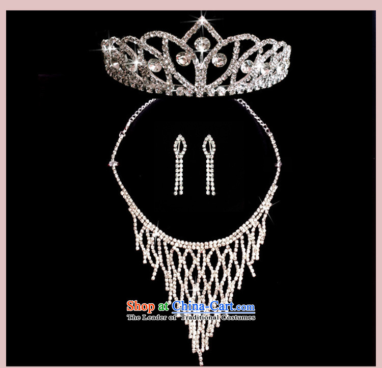 The Friends of the bride wedding dresses accessories Korean water drilling head ornaments necklace bride crown earrings three piece jewelry marriages accessory kits picture, prices, brand platters! The elections are supplied in the national character of distribution, so action, buy now enjoy more preferential! As soon as possible.