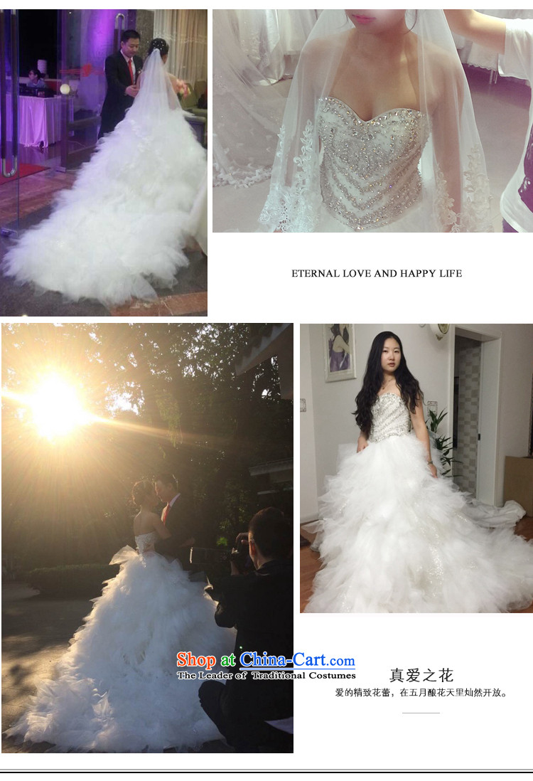 Full Chamber Fong Muse wedding dresses 2015 spring wiping the chest ultra long feathers tail bride wedding bon bon tail 100cm 173-XL skirt picture, prices, brand platters! The elections are supplied in the national character of distribution, so action, buy now enjoy more preferential! As soon as possible.