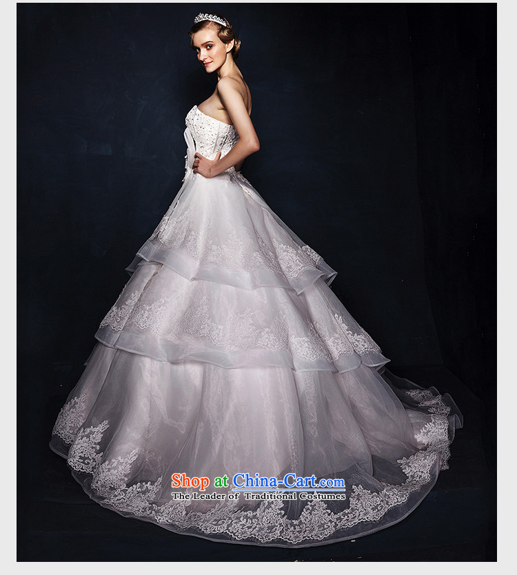 The wedding dresses HIV 2015 New Hee-ya wiping the breast height waist bon bon skirt trailing white wedding pictures, prices, S brand platters! The elections are supplied in the national character of distribution, so action, buy now enjoy more preferential! As soon as possible.