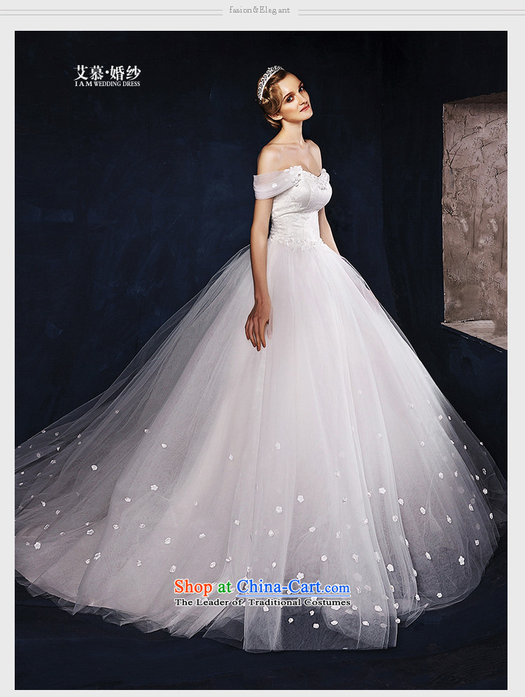 The wedding dresses HIV 2015 new arrangements with the word-hee chest shoulder length tail stars of the same White M picture, prices, brand platters! The elections are supplied in the national character of distribution, so action, buy now enjoy more preferential! As soon as possible.