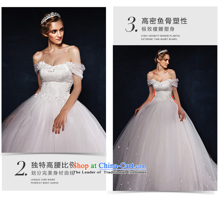 The wedding dresses HIV 2015 new arrangements with the word-hee chest shoulder length tail stars of the same White M picture, prices, brand platters! The elections are supplied in the national character of distribution, so action, buy now enjoy more preferential! As soon as possible.