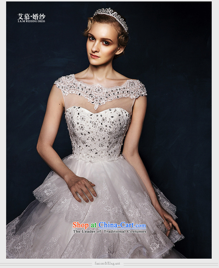 The wedding dresses HIV 2015 new detailed Nga lace Top Loin bon bon skirt tail wedding White M pictures, prices, brand platters! The elections are supplied in the national character of distribution, so action, buy now enjoy more preferential! As soon as possible.