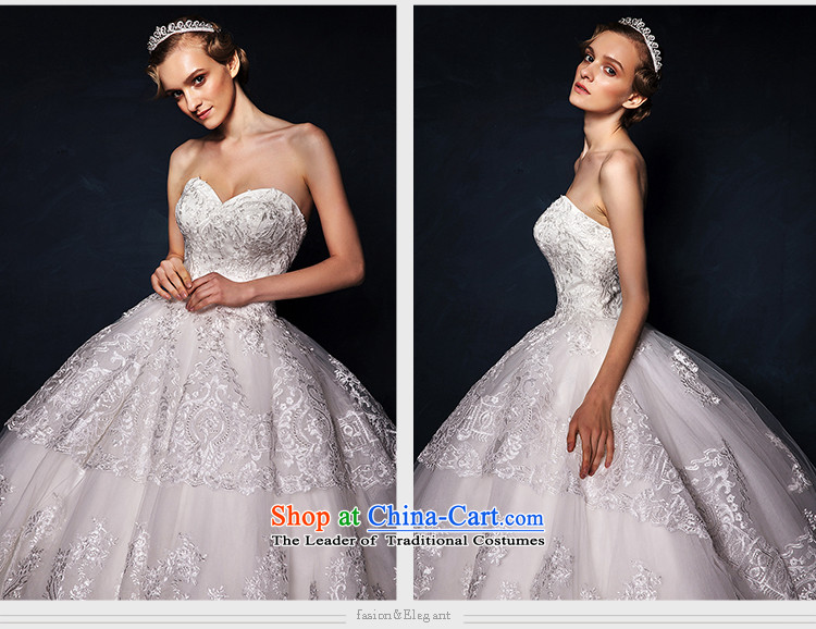 The wedding dresses HIV 2015 New Mute to wipe the chest lace bon bon skirt long tail wedding White M pictures, prices, brand platters! The elections are supplied in the national character of distribution, so action, buy now enjoy more preferential! As soon as possible.