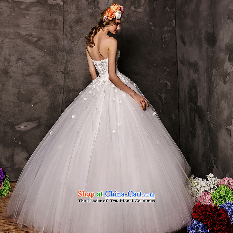 The wedding dresses HIV 2015 new improving reproductive and chest wall also align the two through to bon bon skirt wedding White M, HIV in , , , shopping on the Internet