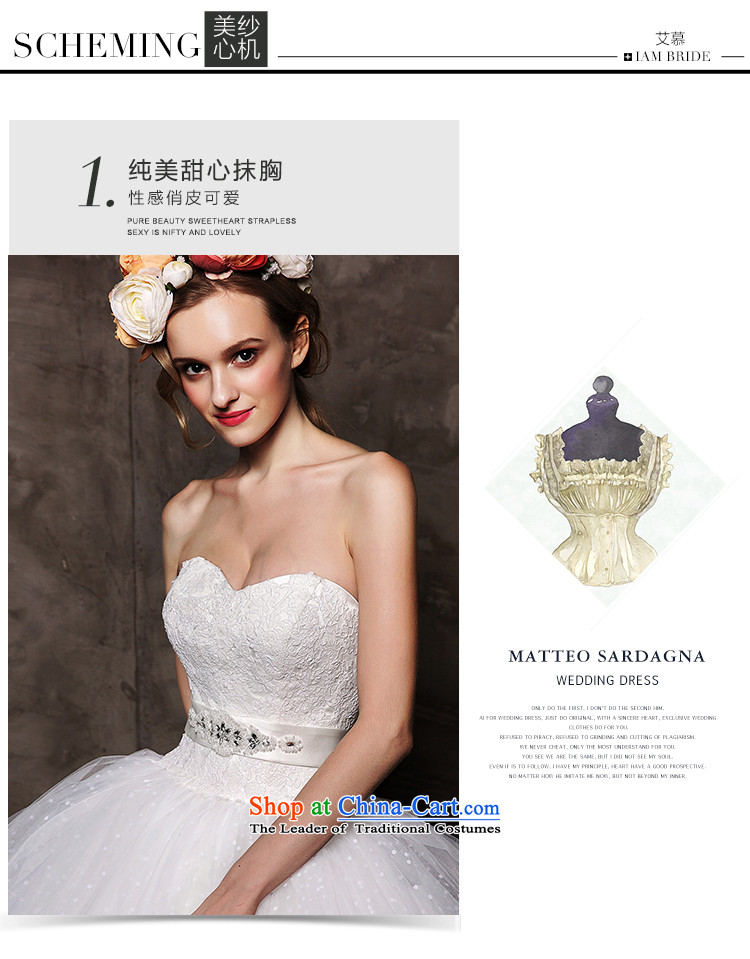 The wedding dresses HIV 2015 New Cloud Hsichih wiping the breast height to align the waist bon bon skirt wedding white picture, prices, S brand platters! The elections are supplied in the national character of distribution, so action, buy now enjoy more preferential! As soon as possible.