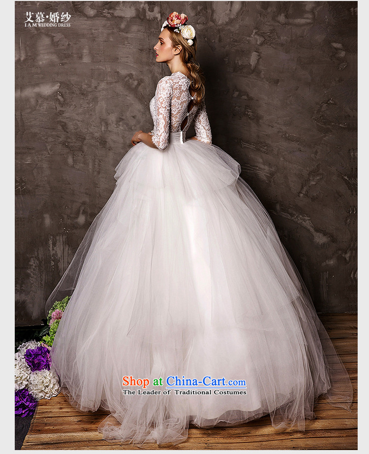The wedding dresses HIV 2015 new proposals in depth V neon lace to align the Cuff bon bon skirt wedding white picture, prices, S brand platters! The elections are supplied in the national character of distribution, so action, buy now enjoy more preferential! As soon as possible.